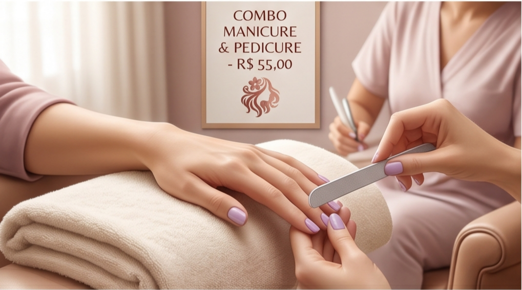 Manicure e Pedicure (Combo)